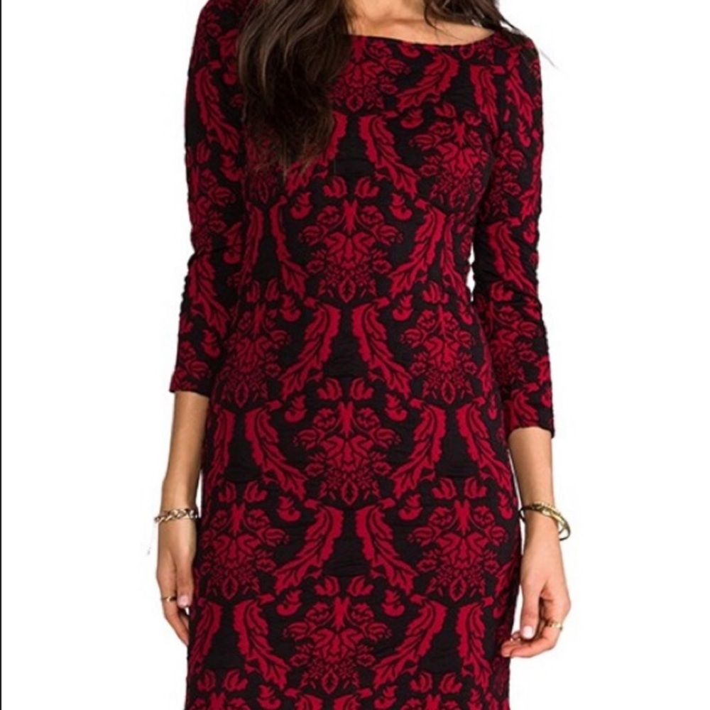 Revolve BB Dakota by Steve Madden “Corbin” Long Sleeve Tapestry Dress